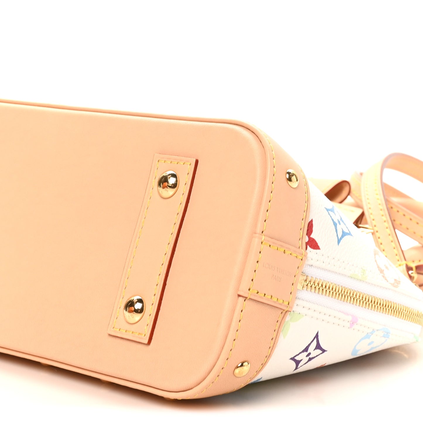 LV x TM Monogram Multicolor Alma BB White
