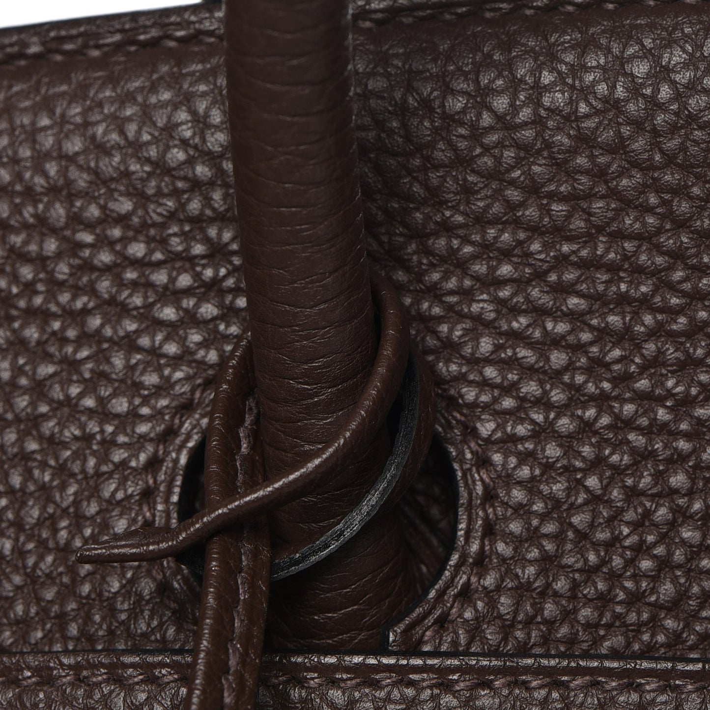 Togo Birkin 40 Chocolate