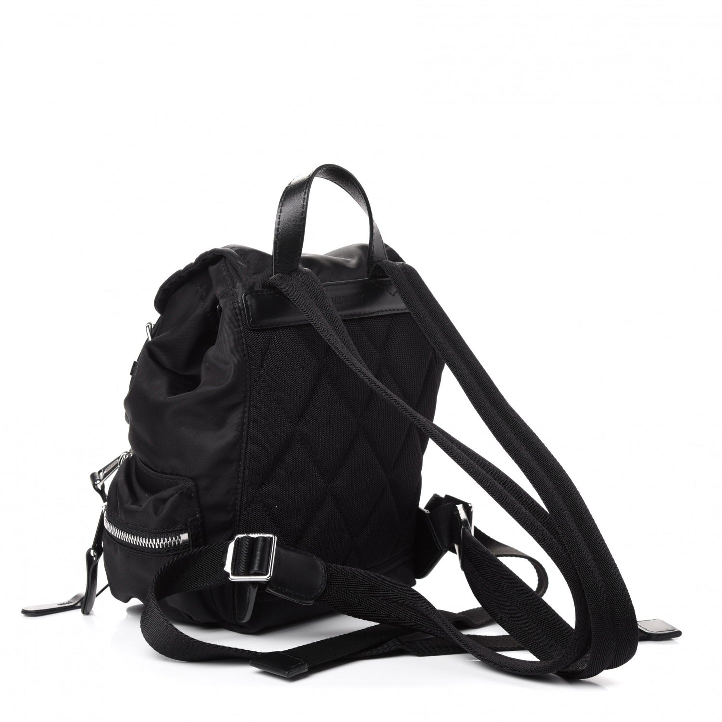 Nylon Logo Print Small Rucksack Backpack