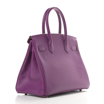 Hermes Epsom Birkin 30 Anemone 3 of 17