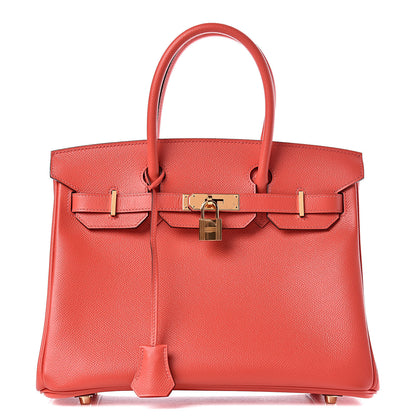 Hermes Epsom Birkin 30 Rose Jaipur 1 of 36