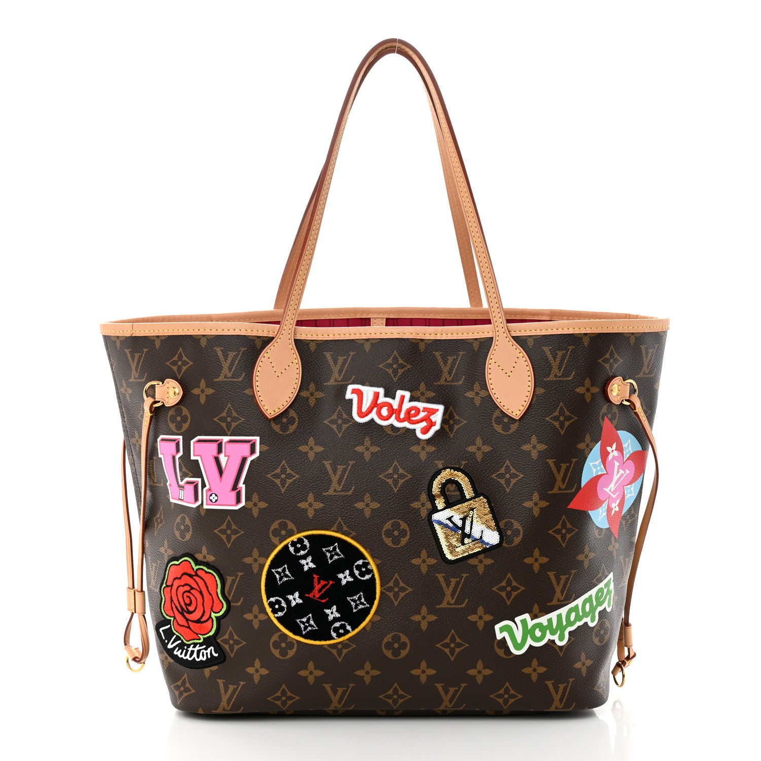 Louis Vuitton Monogram Travel Stickers Neverfull MM 3 of 11