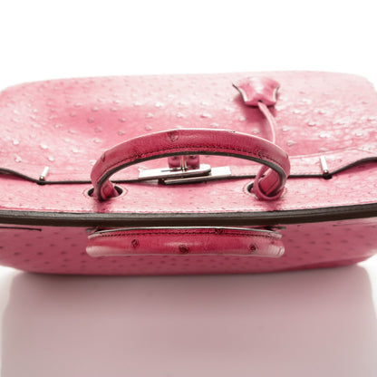 Hermes Ostrich HAC Birkin 32 Fuchsia 8 of 28