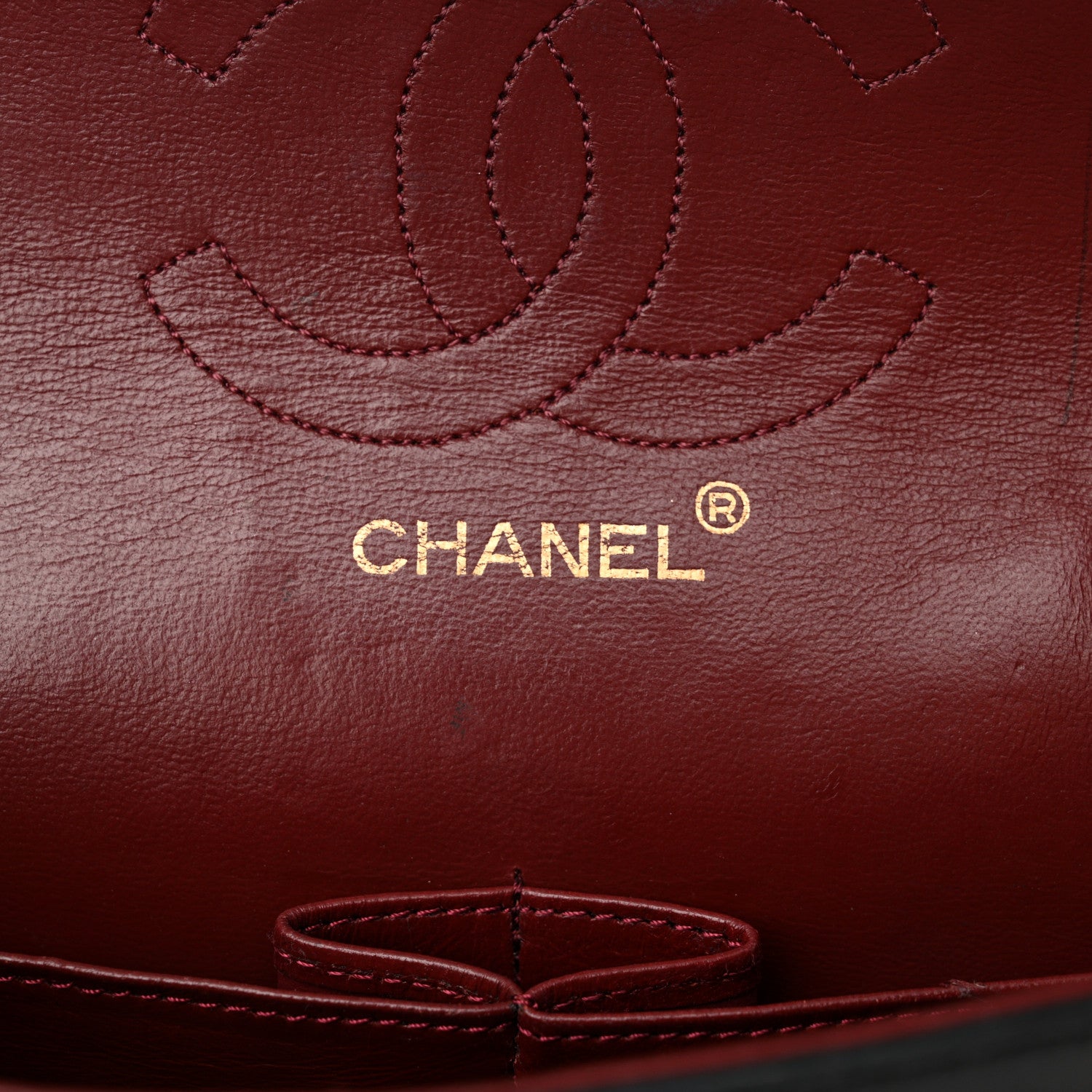 Chanel Lambskin Quilted Medium Double Flap Black 6 of 23
