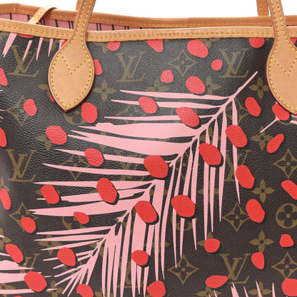 Louis Vuitton Monogram Jungle Dots Neo Neverfull MM Sugar Pink Poppy 9 of 13