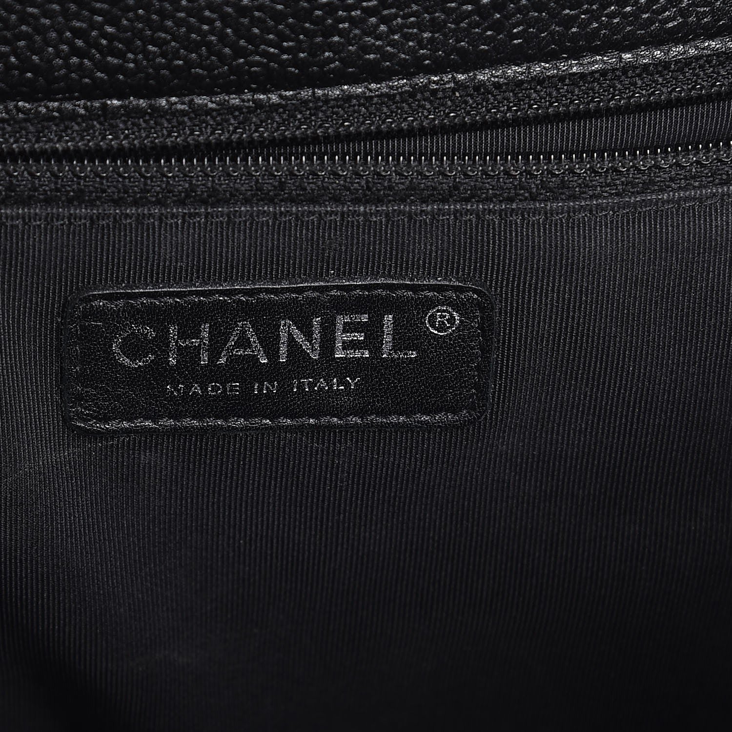 Chanel Caviar Quilted Flap Tote Black 6 of 7