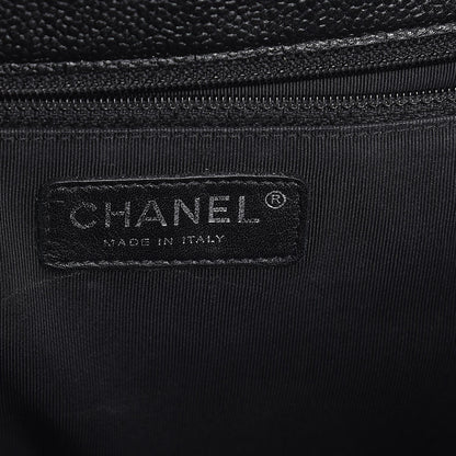 Chanel Caviar Quilted Flap Tote Black 6 of 7