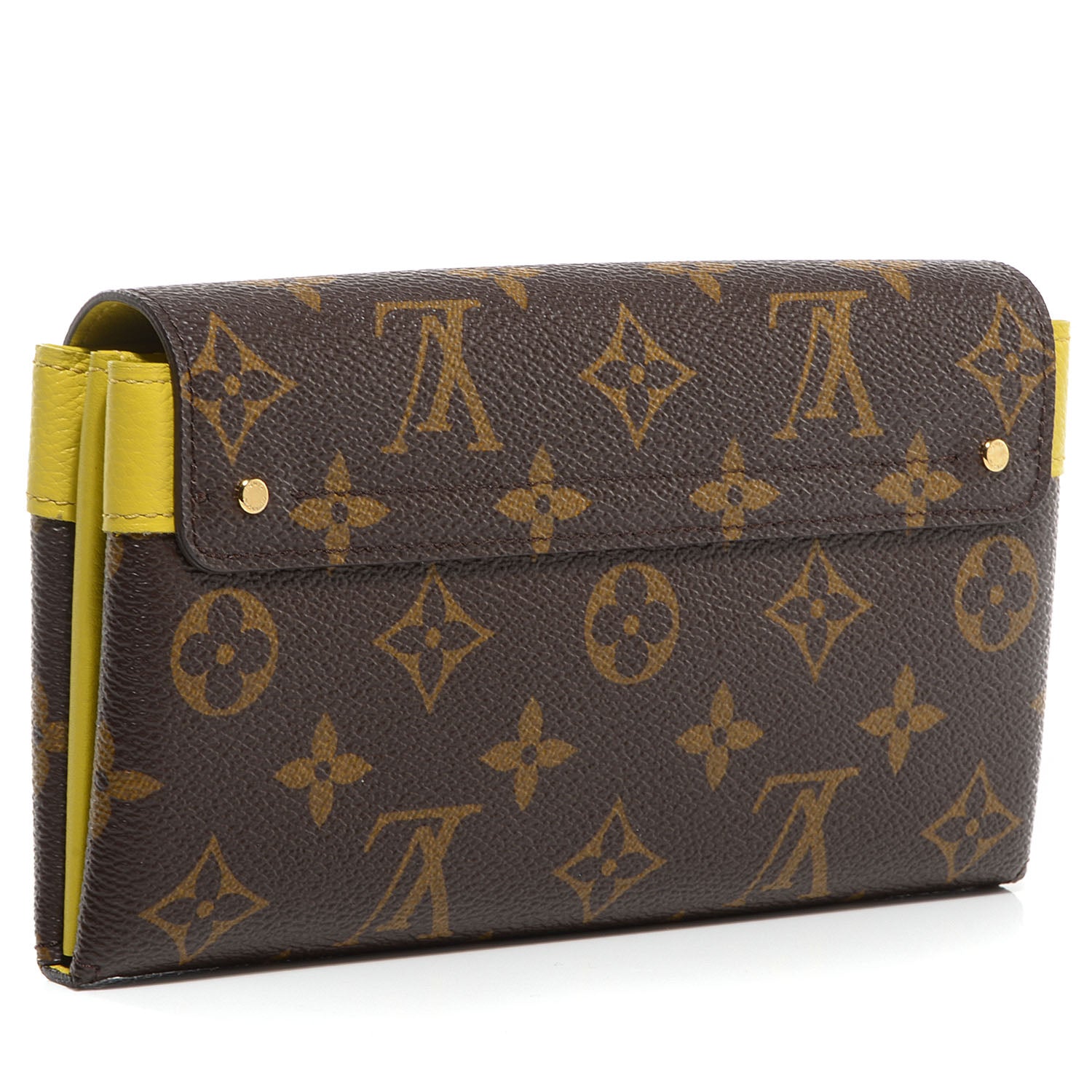 Louis Vuitton Monogram Elysee Wallet Pistache 3 of 7