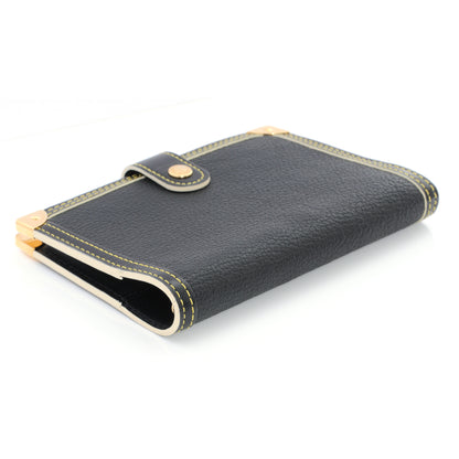 Louis Vuitton Suhali Small Ring Agenda Cover Black 3 of 6