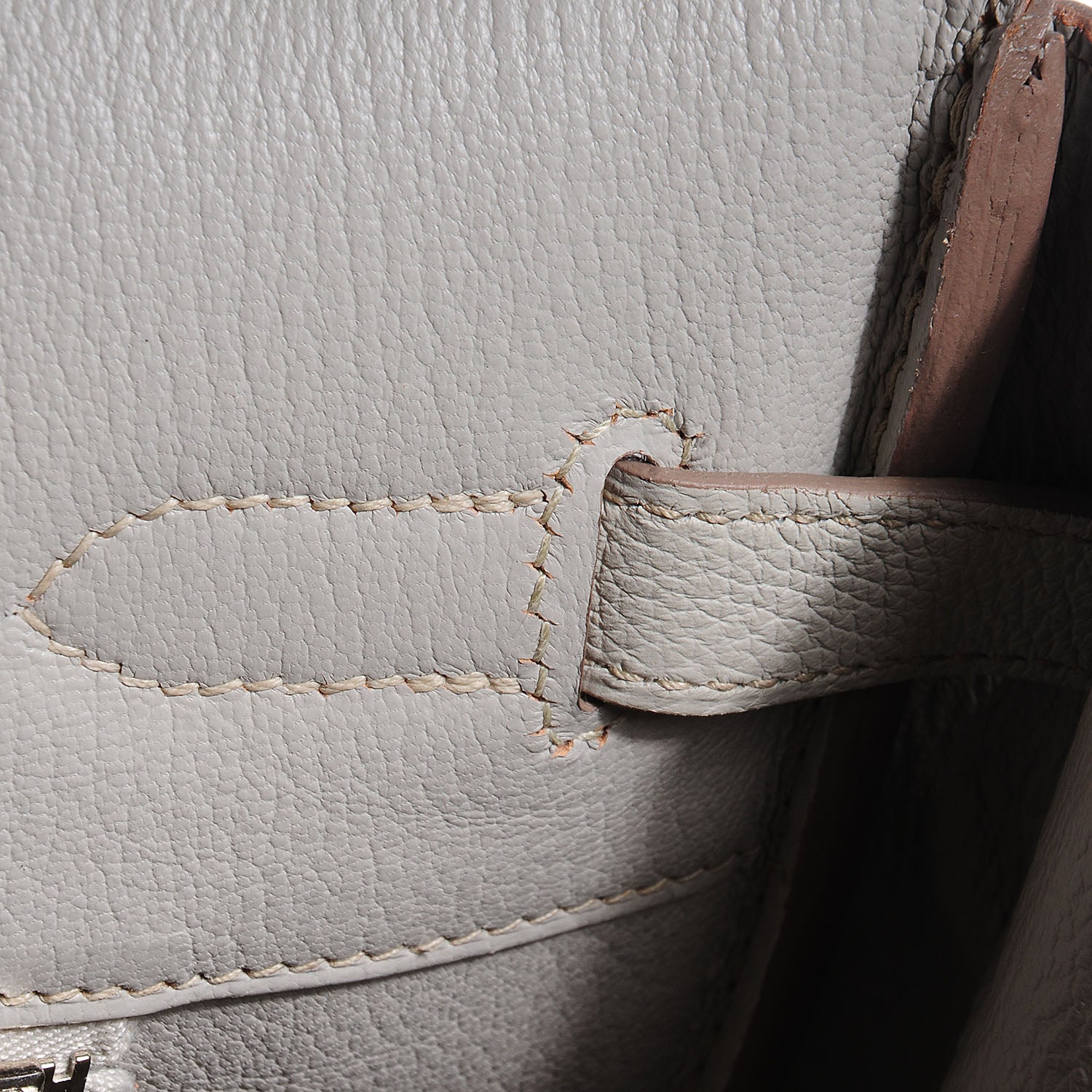 Hermes Togo Birkin 35 Gris Perle 10 of 23