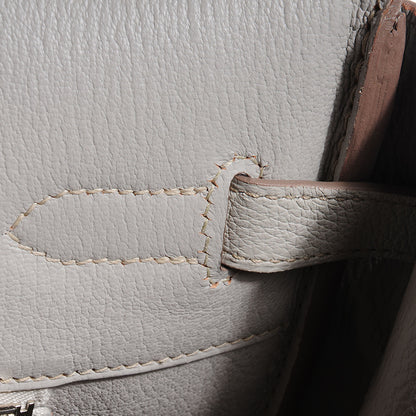 Hermes Togo Birkin 35 Gris Perle 10 of 23