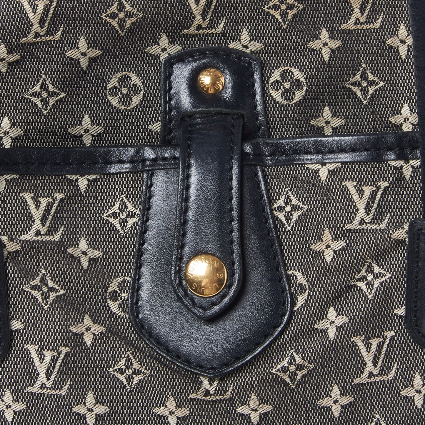 Mini Monogram Mary Kate Cabas Black