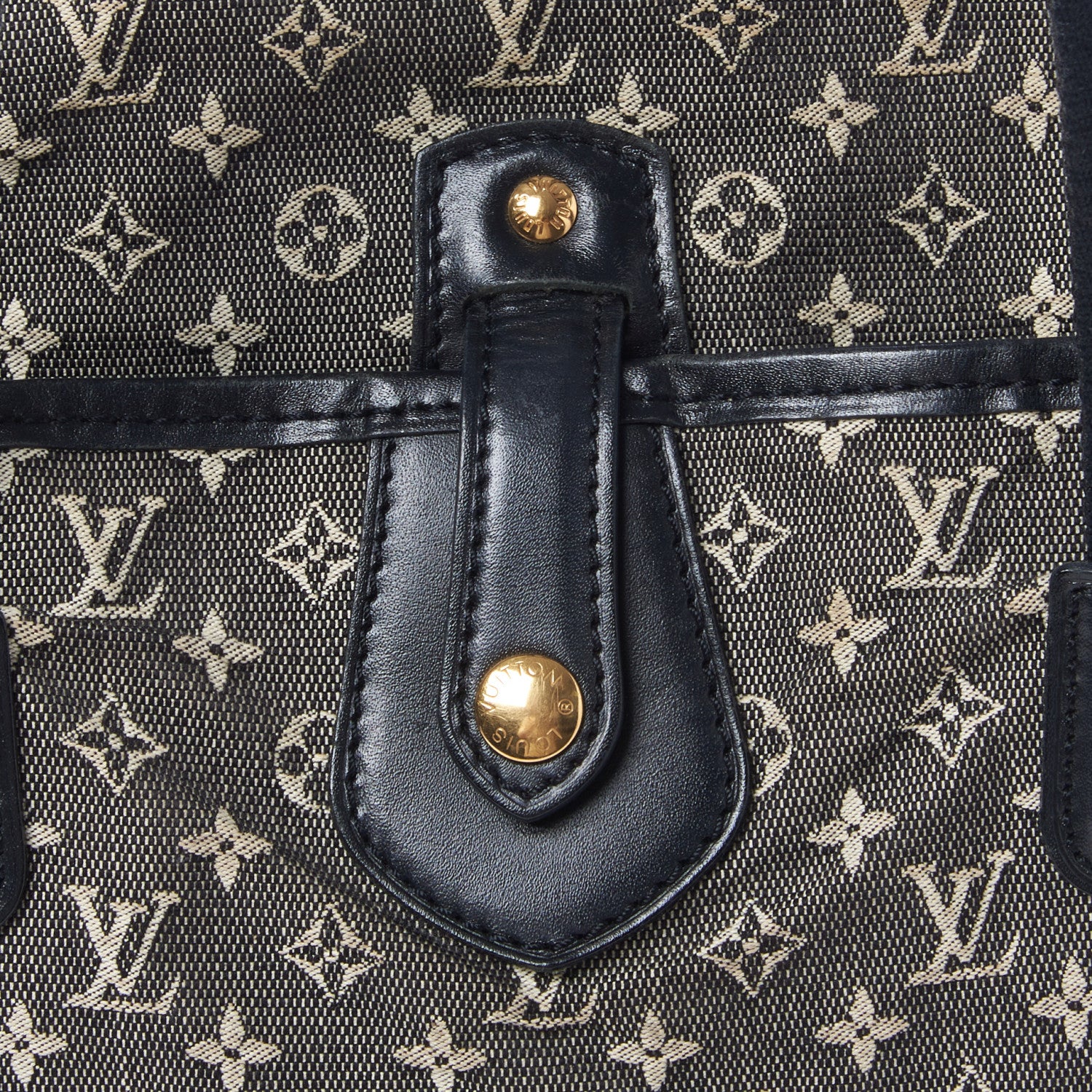 Louis Vuitton Mini Monogram Mary Kate Cabas Black 7 of 8