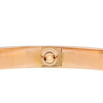 Cartier 18K Pink Gold LOVE Bracelet 17 4 of 5