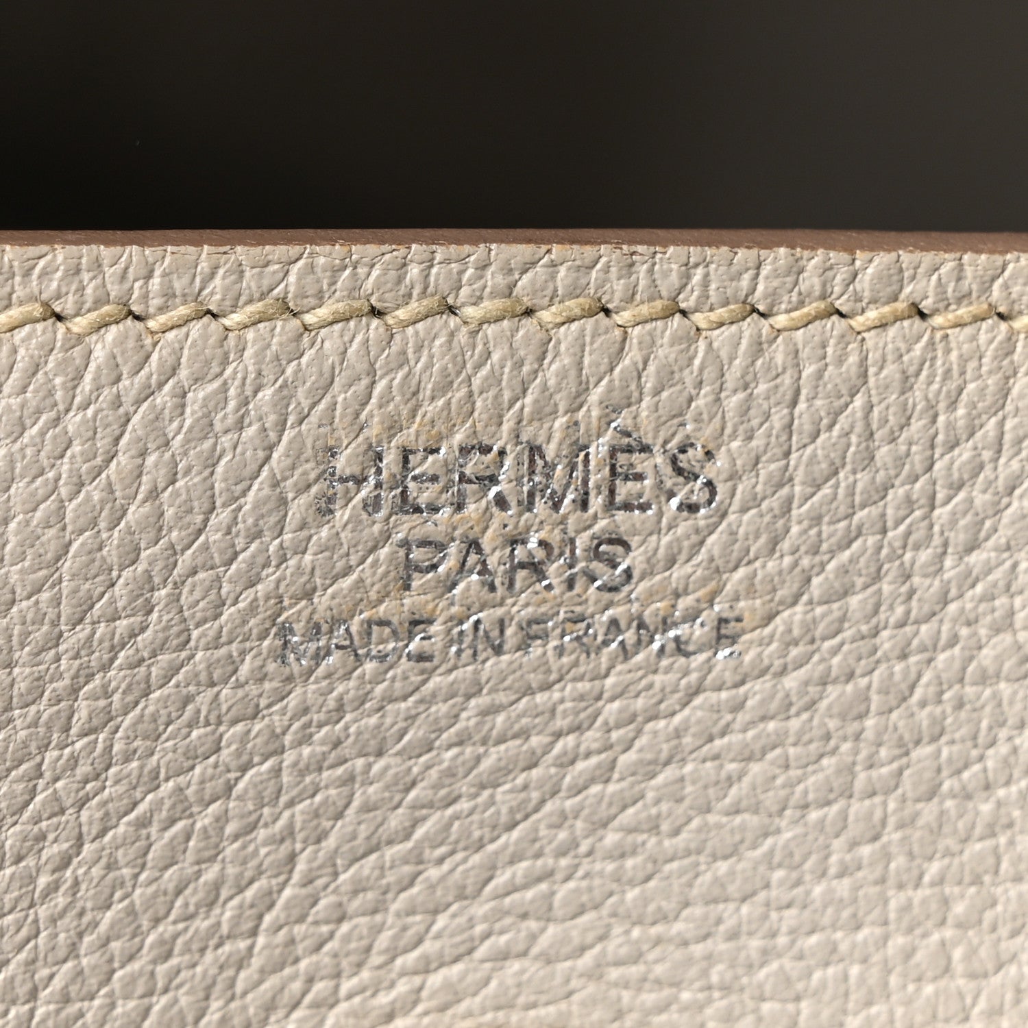 Hermes Evercolor Lindy 30  Gris Perle 6 of 10