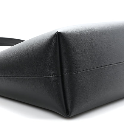 Versace Calfskin Virtus Tote Black 9 of 10