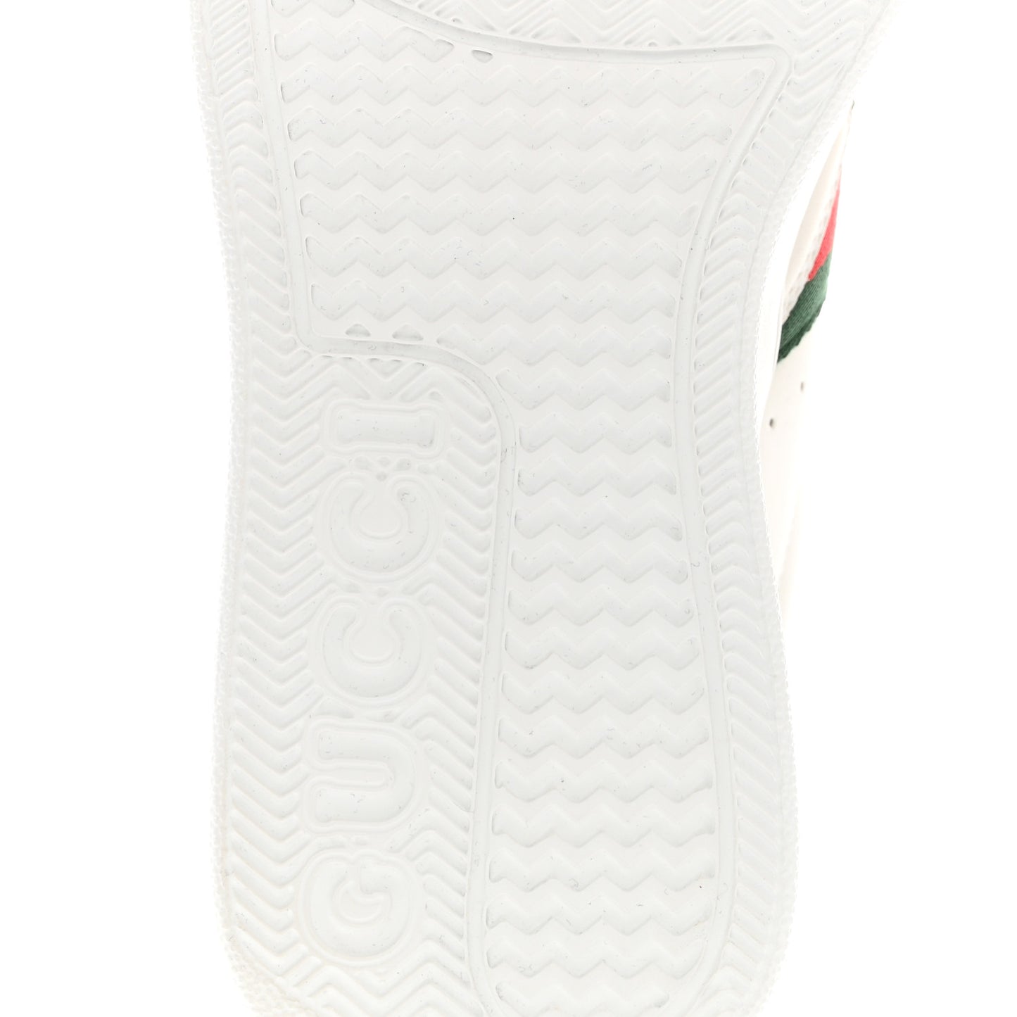 Calfskin Web Womens Platform Sneakers 40 White