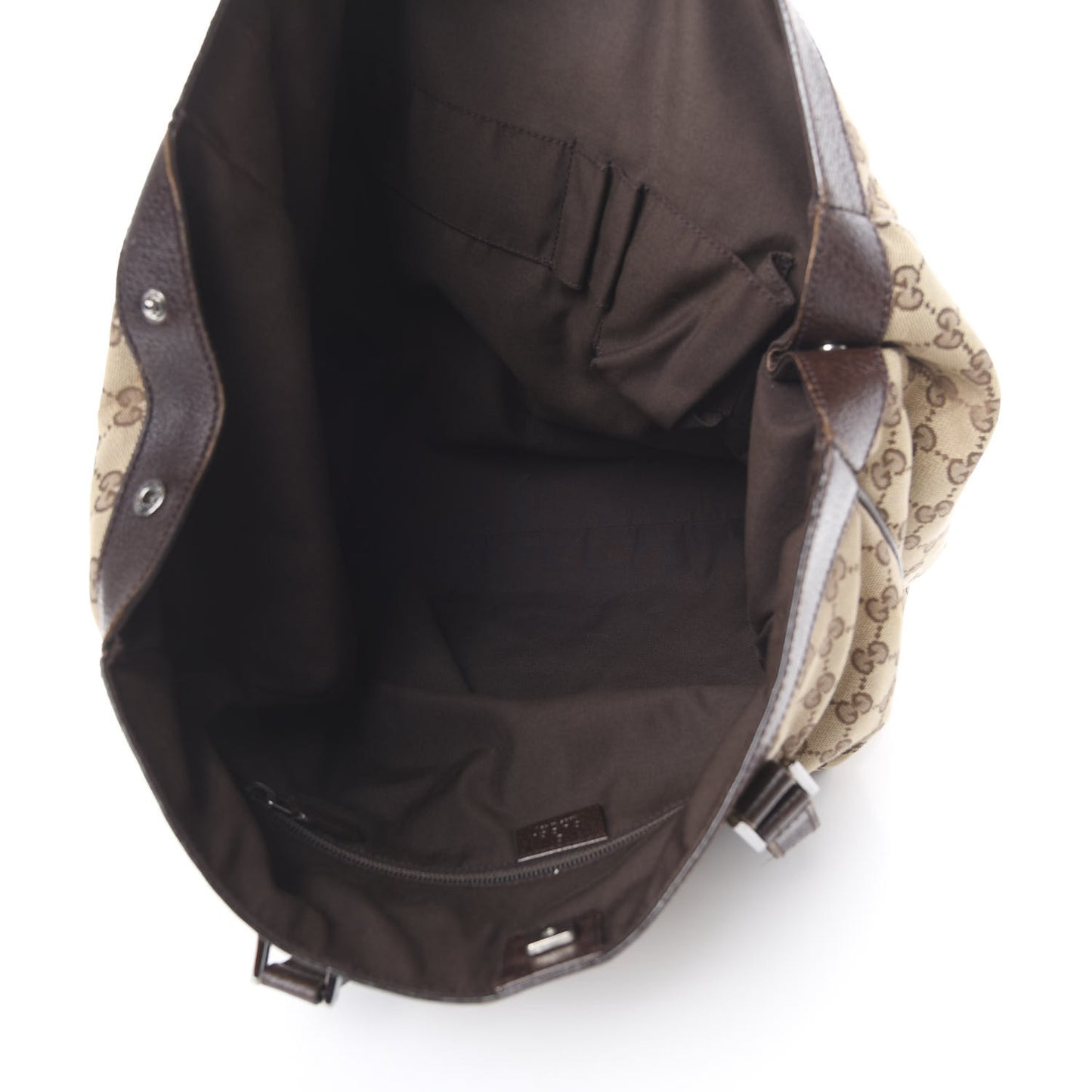 Monogram Large Tote Dark Brown