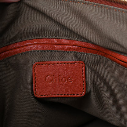 Chloe Calfskin Large Marcie Satchel Maple Leaf 6 of 9