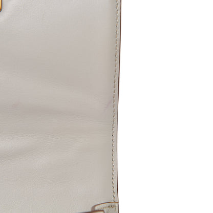 Prada City Calf Saffiano Laser Cut Cahier Bag Talco 12 of 12
