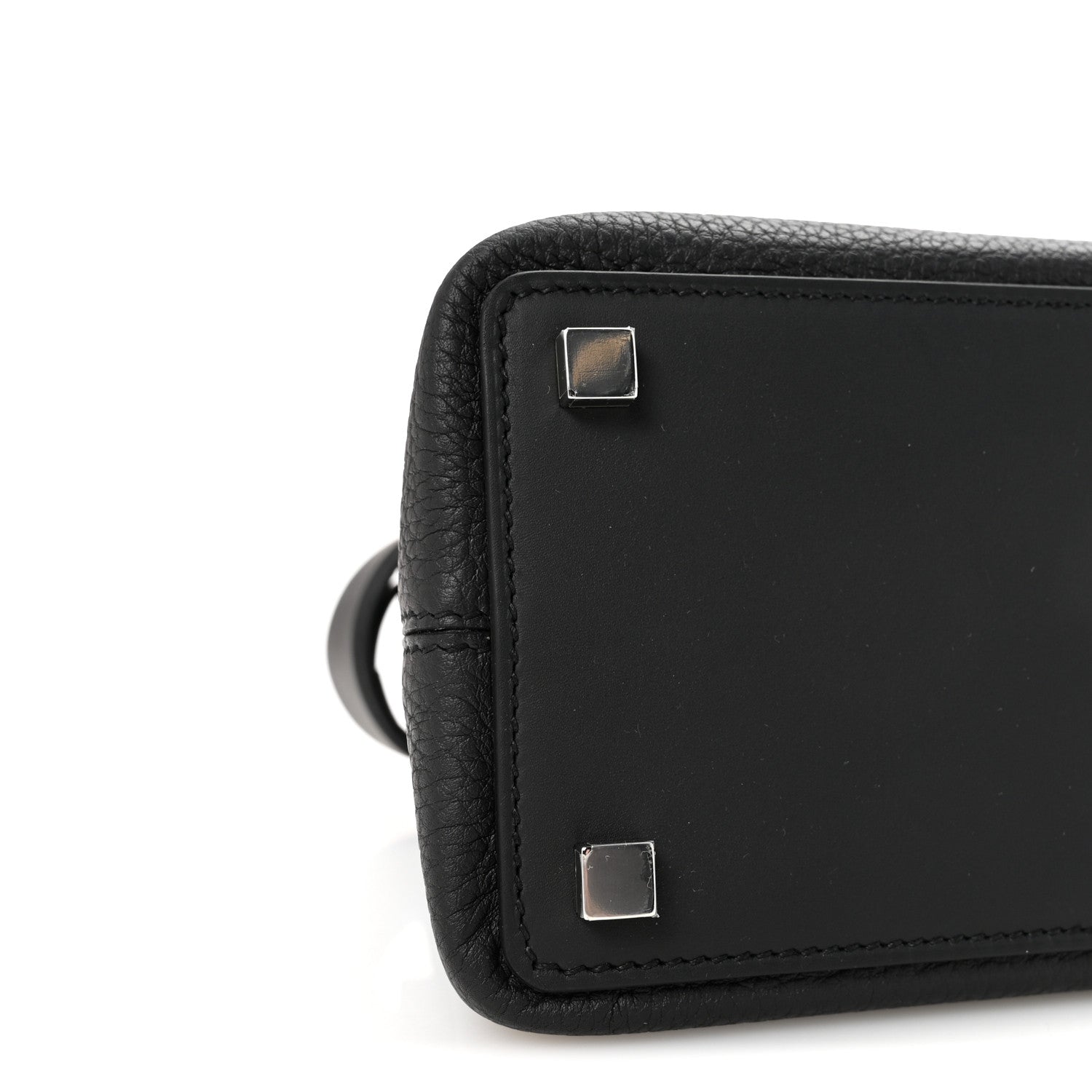 Hermes Togo Swift Medor Bag Bai Brun Black 8 of 10