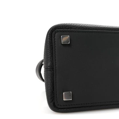Hermes Togo Swift Medor Bag Bai Brun Black 8 of 10