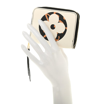 Louis Vuitton Monogram Giant Jungle Zippy Coin Purse Ivory 2 of 7