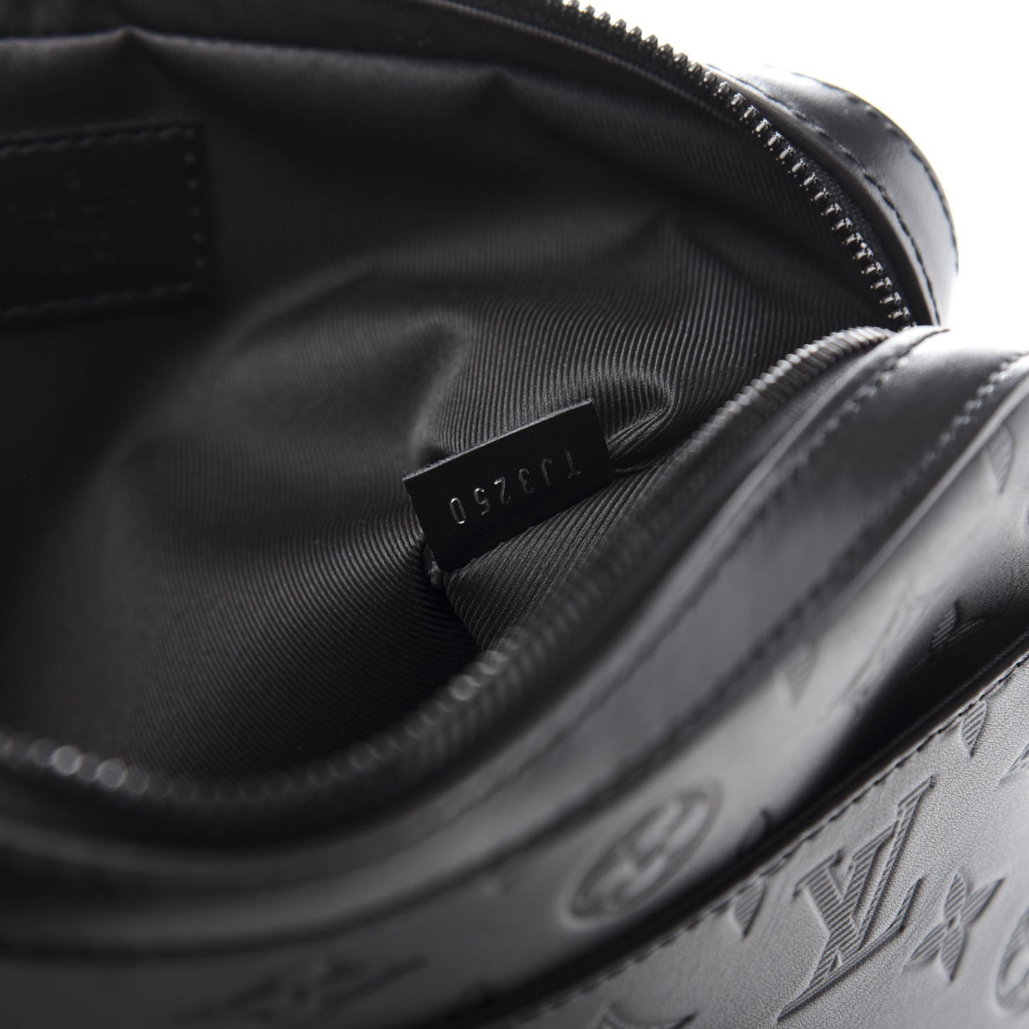 Louis Vuitton Calfskin Monogram Shadow Duo Messenger Black 7 of 11