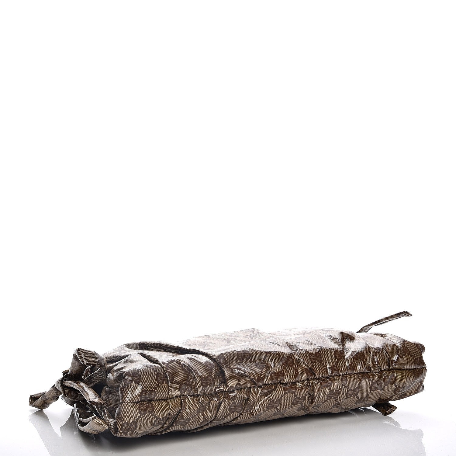 Gucci Crystal Monogram Large Hysteria Clutch Brown 4 of 7