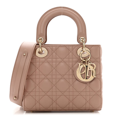 Christian Dior Lambskin Cannage Small My ABCDior Lady Dior Fard 1 of 11