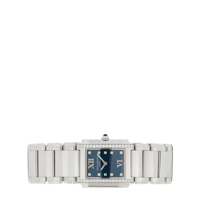 Patek Philippe Stainless Steel Diamond 25mm Twenty-4 Quartz Watch Blue 4910/10A-012 2 of 5