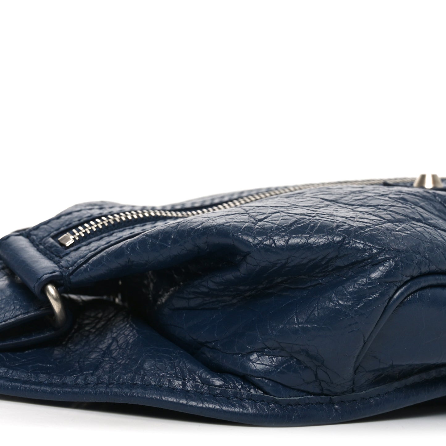 Stadio Classic Silver Hardware Neo Lift Hip Bag Bleu Roi