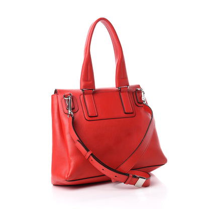 Givenchy Calfskin Small Pandora Pure Flap Bag Medium Red 3 of 12