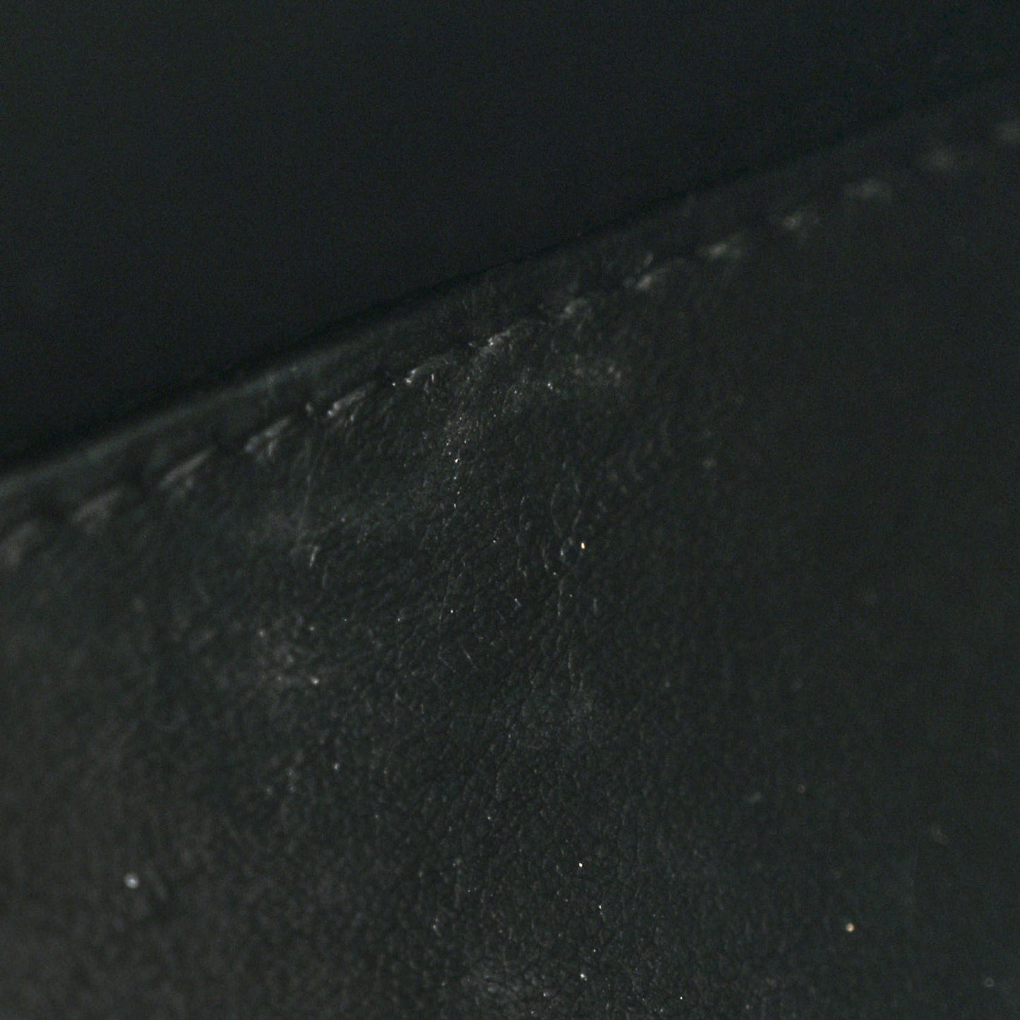 Shiny Box Calfskin Hourglass Top Handle Bag XS Black