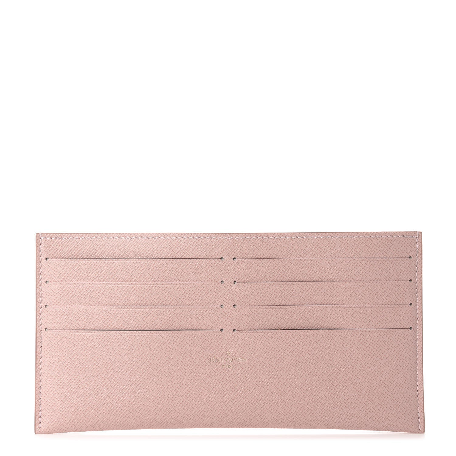 Louis Vuitton Calfskin Felicie Card Holder Insert Rose Ballerine 1 of 7