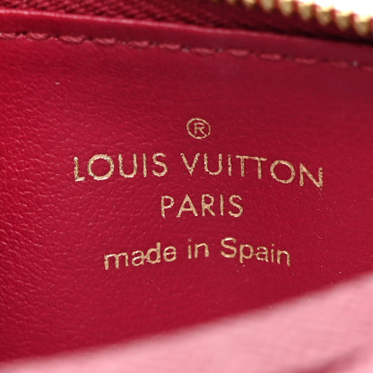 Louis Vuitton Monogram Zipped Card Holder Fuchsia 6 of 6