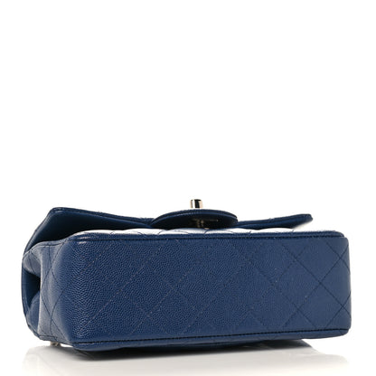 Chanel Caviar Quilted Mini Rectangular Flap Navy 4 of 9