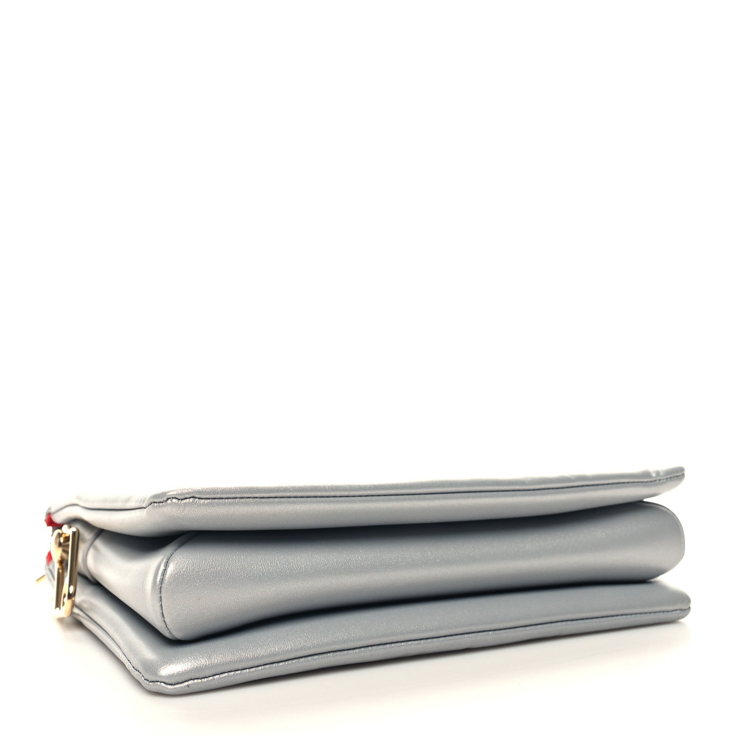 Louis Vuitton Metallic Lambskin Embossed Monogram Coussin PM Silver 4 of 12