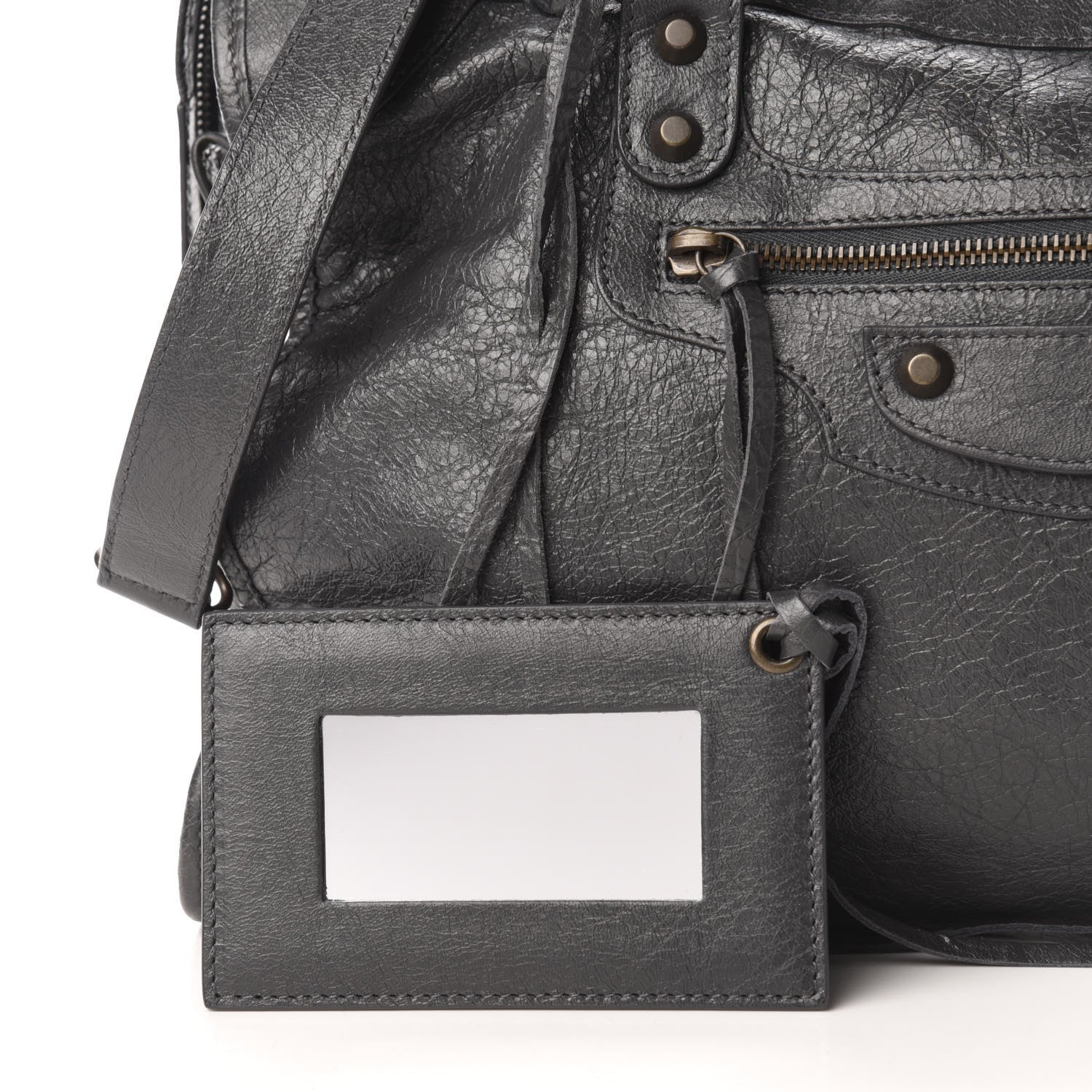 Balenciaga Agneau Classic Hardware City Gris Fossile 13 of 13