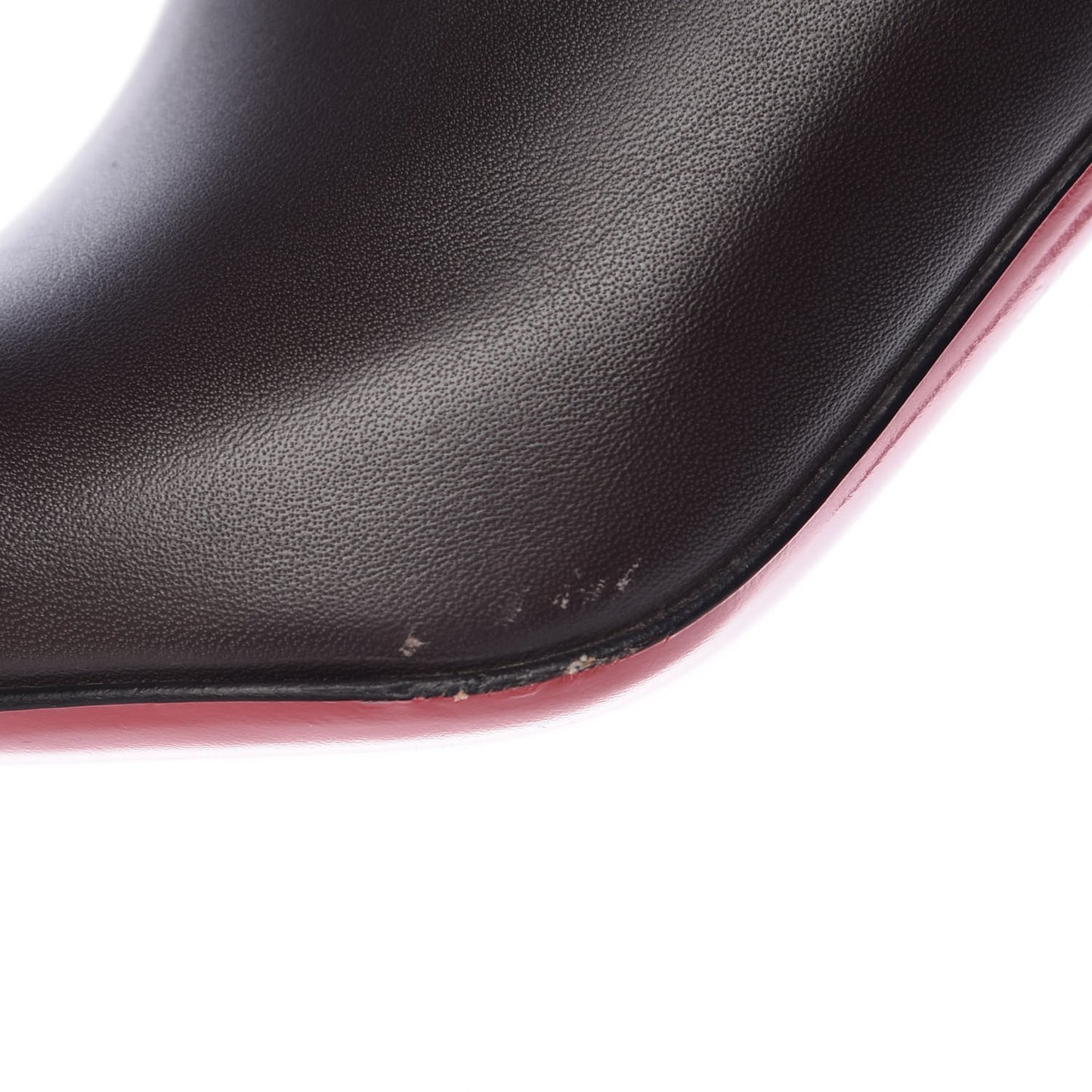 Calfskin Belle 85 Ankle Boots 36.5 Black