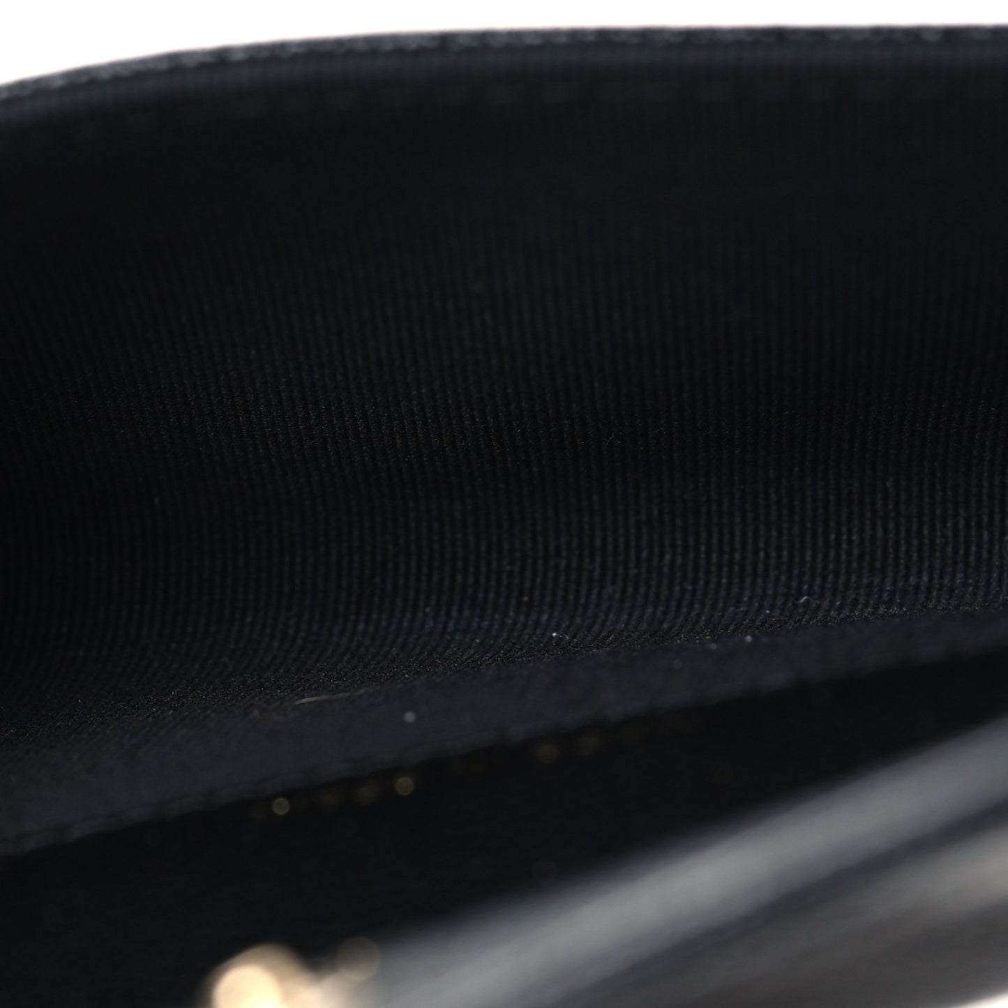 Caviar Timeless CC Flap Card Holder Black Black