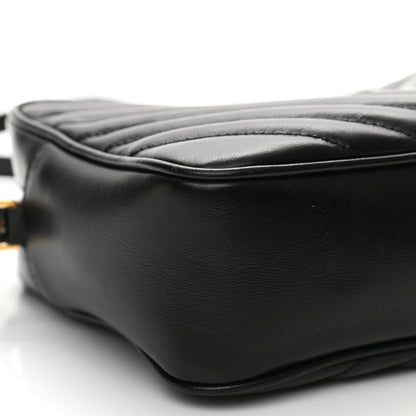 Saint Laurent Calfskin Matelasse Monogram Lou Camera Bag Black 7 of 10