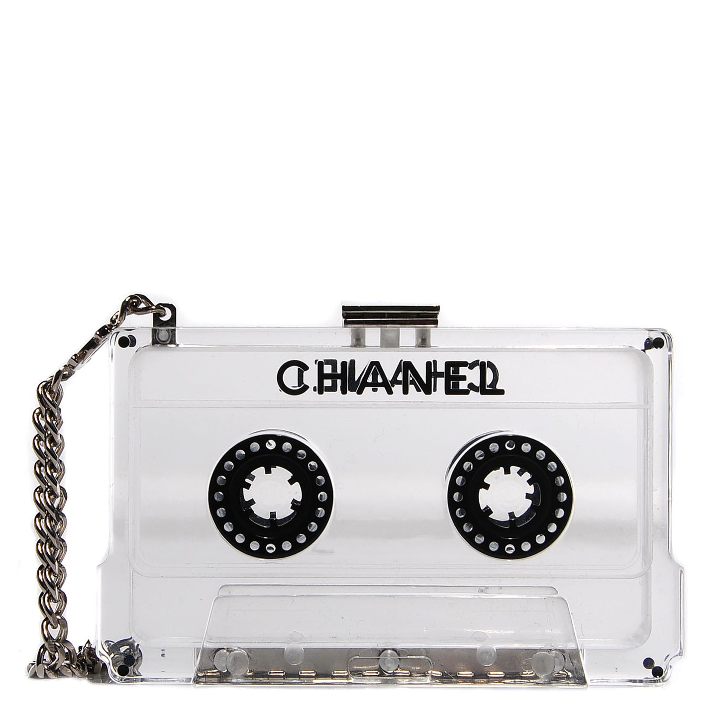 Lucite Cassette Clutch