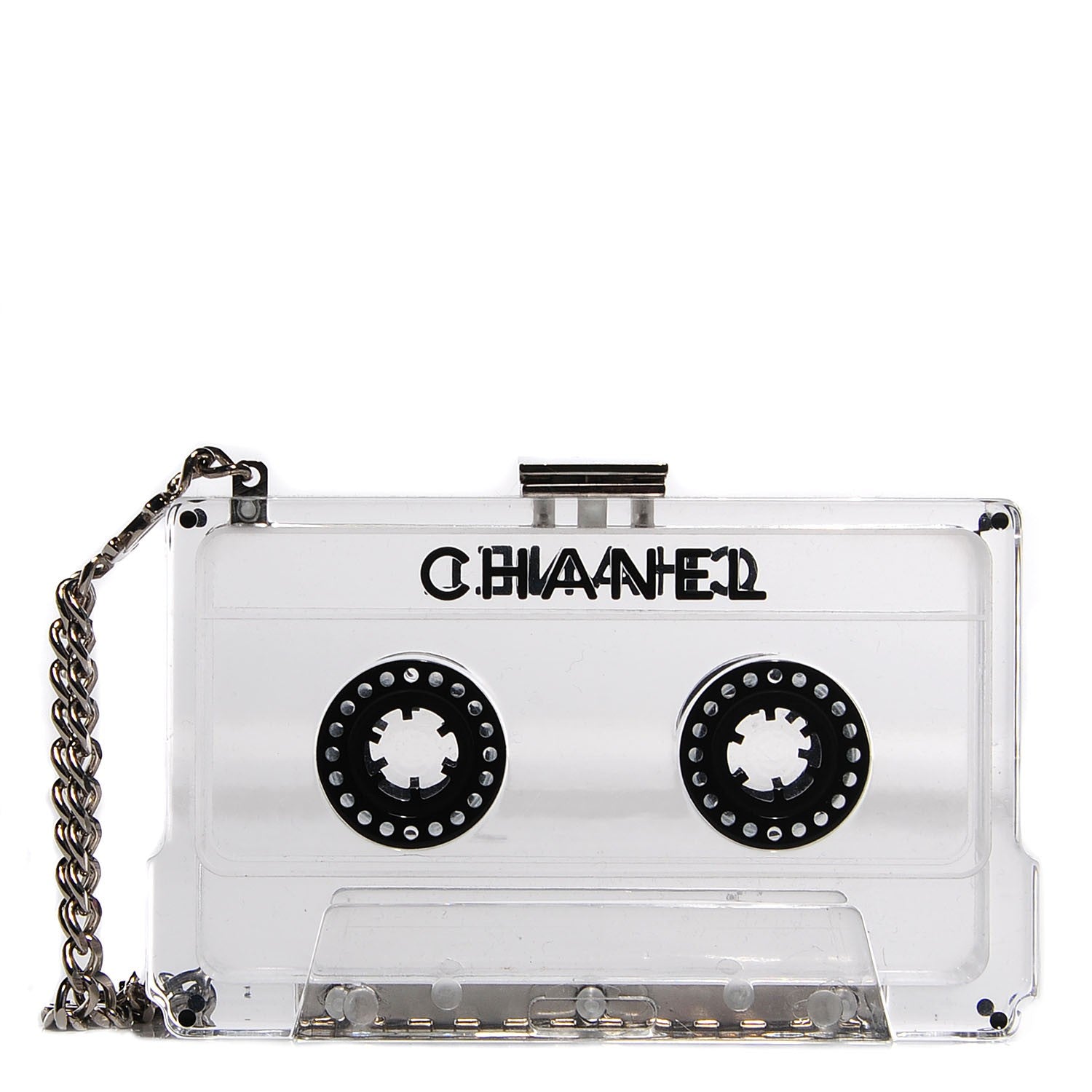 Chanel Lucite Cassette Clutch 1 of 7