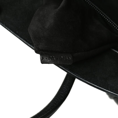 Celine Supple Calfskin Medium Phantom Luggage Black 8 of 10