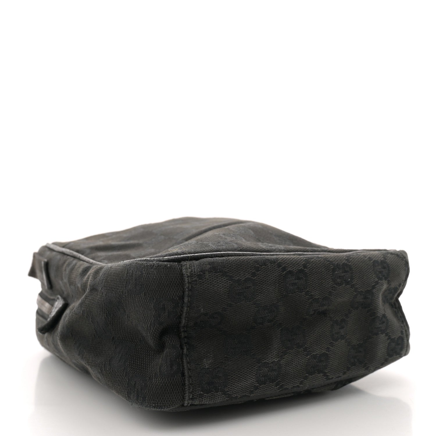 Gucci Monogram Messenger Bag Black 4 of 14