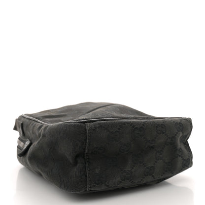 Gucci Monogram Messenger Bag Black 4 of 14