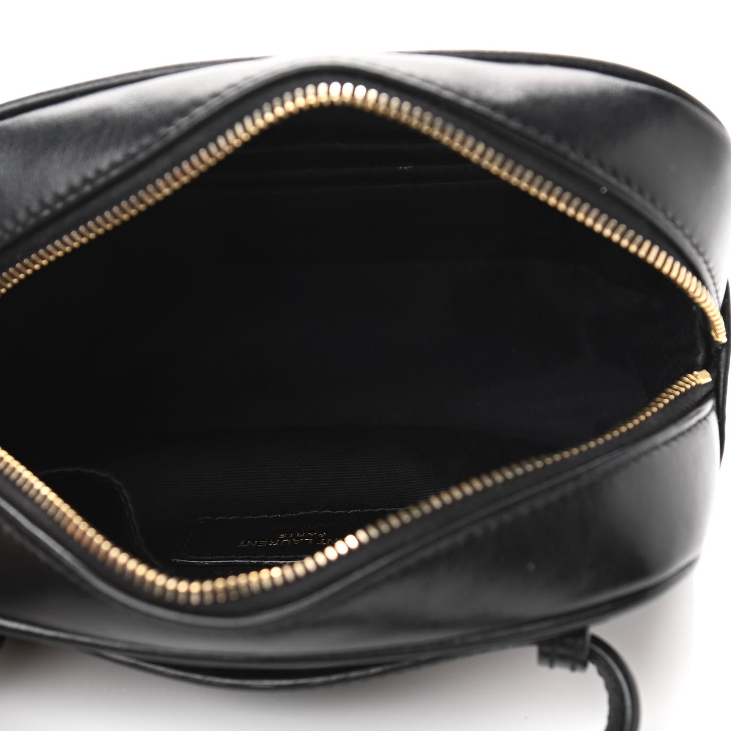 Saint Laurent Calfskin Matelasse Monogram Lou Belt Bag Black 5 of 10