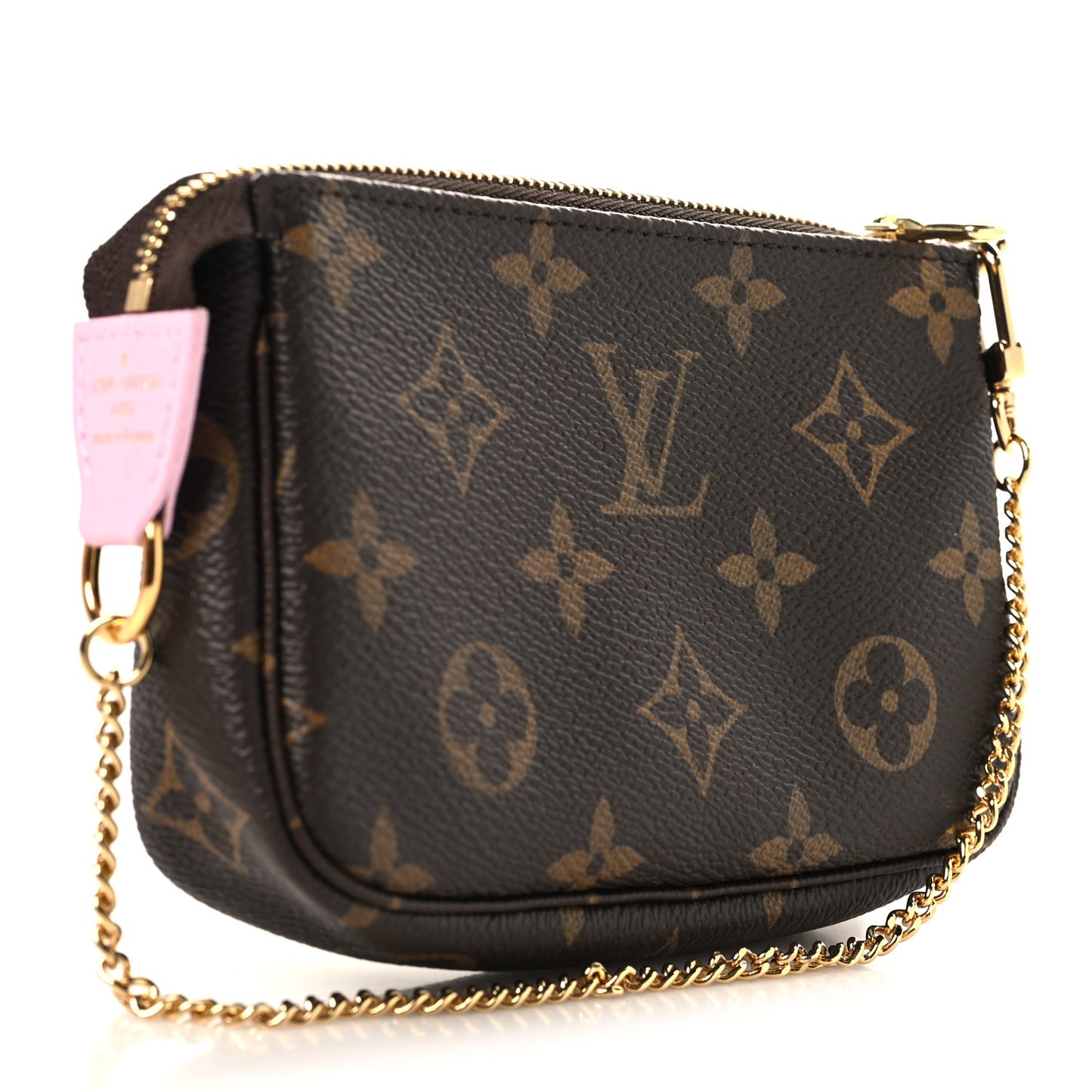 Monogram 2021 Christmas Animation Japanese Garden Mini Pochette Accessories Wisteria Pink Pink