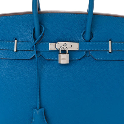 Hermes Togo Birkin 35 Mykonos 8 of 11